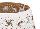 Lamp Shade Iron Sun Moon Star Pattern Hollow Out Carved Table Lamp Cover for E27 E26 Light Bulbs V1294-YM0901-3119240085311