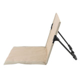 Outdoors Lounger Park Beach Chair Portable Folding Beach Lounge Chair for Adults Kaki V1294-YM0901-3111230104113