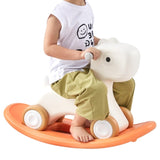 3 in 1 Rocking Horse for Toddlers 1-3 Years, Baby Rocking Horse with Detachable Balance Board and 4 V952-ETYBMHSSLDGNRHG1RV0