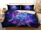 Unicorno Dreamcatcher Galaxy Glow Quilt / Doona / Duvet Cover set V745-AQ042593S2