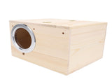Parakeet Nesting Box Solid Wood Bird Breeding Mating Box for Cockatiel Lovebirds Budgie Canary V1294-YM0901-3111240205211