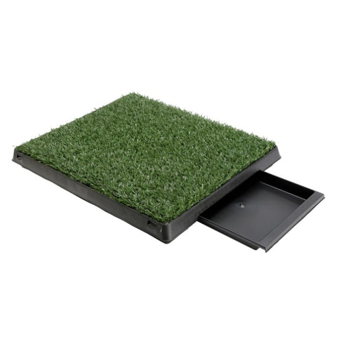 Pet Dog Potty Tray Training Toilet 1 Grass Mat 63cm x 50cm V274-PET-HH208A-1MAT
