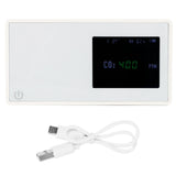 Carbon Dioxide Detector USB Digital Intelligent Infrared Induction CO2 Tester Home Air Quality V1294-YM0714-3113210217011