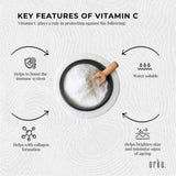 Orku 2Kg Vitamin C Powder Pure L-Ascorbic Acid - USP Grade Non-GMO V238-SUPDZ-30740046217296