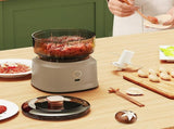 Food Processor, 350ML Electric Food Chopper with Stainless Steel Blade and USB Rechargeable, Mini V1189-WXFWAL-20260319-00698