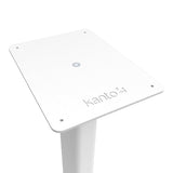 Kanto ST28W 28" Universal Bookshelf Speaker Floor Stand - White, Pair V398-KO-ST28W