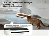 Smart Sensor Pet Feeder 30cm Infrared Auto Open/Close / Airtight Freshness / Dual Power / V1232-ZNCWW-001