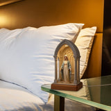 Jesus LED Table Lamp with Sacred Statue Religious Night Light for Home Altar Decor, Christian V1192-AZ-W-33839