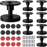 Pieces Foot Adjustable for Furniture Foot Furniture of 27 a Tables, Canapes Legs of Bed, 40 mm V1237-MS-626-306