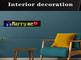 LED Flexible Display APP BT Car Advertising Full Color Intelligent Vehicle Sticker Soft V1294-YM0901-L6717-5