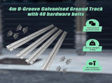 Sliding Gate Hardware Accessories Kit - 4m Track V63-823111