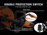 Electric Concrete Saw, 14 in, 2000 W Motor Circular Saw Cutter with Max. 5 in Adjustable Cutting V952-D3200W14IN5INYGWJV3