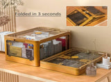 Storage Cubes Stackable Storage Bins Plastic Storage Bins Closet Organizers and Storage Collapsible V1192-AZ-W-10653