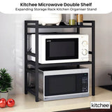 Kitchee Microwave Double Shelf - Expanding Storage Rack Kitchen Organiser Stand V238-SUPDZ-41181999956048