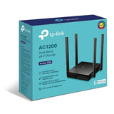 TP-Link Archer C54 AC1200 Dual-Band Wi-Fi Router 2.4GHz 300Mbps 5GHz 867Mbps 4xLAN 1xWAN 4xAntennas, V1202-V2-NWTL-ARCHERC54