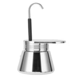 Single Spout Mocha Pot Stainless Steel Hand Pour Latte Classic Coffee Pot for Home Office 200ml V1294-YM0716-3118220132712