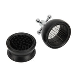 Adjustable Coffee Food Grade Metal Rotating Handle Fixed Cover 22 Needles Coffee Powder V1294-YM0716-3118220165412