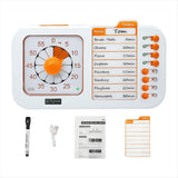 Task Timer, ADHD Timer for Kids, Students and Adults. with to-Do List Card, Planning for Daily V1370-AZ4-18650