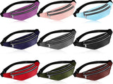 9 Pcs Fanny Pack Bulk for Women Men with Adjustable Strap Waterproof Waist Packs Travel Hiking V1259-DP01-A-1163