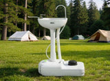 Weisshorn Camping Basin Portable Hand Wash Sink Stand 19L Capacity CAMP-STAND-19L-GREY