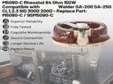 M5090-C M5090C Rheostat 150W 64 Ohm Rheostat Compatible with Welder SA-200 SA-250 CL1,2,3 IIID 300D V1369-AZ3-W-11459