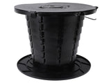 Retractable Portable Toilet Foldable Travel Toilet 7 Level Adjustable Height Camping Portable Potty V1294-YM0901-3111240209211