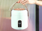 Mini Rice Cooker Efficient Heating Insulated Portable Multifunction Soup Porridge Stewpot for Home V1294-YM0706-3113230210513
