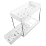 Slide Out Storage Baskets ABS Under Sink Organizer Cabinet Sliding Drawers for Kitchen Bathroom V1294-YM0512-3117220264212