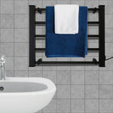Pronti Heated Electric Towel Bathroom Rack EV-90- Black PTR-EVA-90-BK