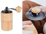 Wooden Manual Coffee Grinding Machine Portable Bean Grinder Coffee Making Supplies Kitchen ToolLight V1294-YM0901-3118200201911