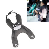 Sinyiin Kids Friendly Car Seat Neck Pillow Headrest Pillow With Plush Cover V1369-AZ3-W-16980