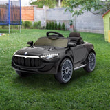 Rigo Kids Electric Ride On Car Toys Cars Horn Music Remote Control 12V Black RCAR-MASRT-S-BK