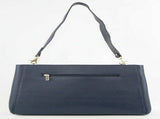 Morrissey Ladies Italian Structured Leather Cross Body Handbag Bag Womens - Navy V563-MO-3160-NAVY
