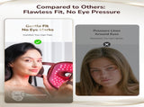 High-Performance 3D LED Beauty Mask 4 Light Modes, 328 LEDs, Wireless Operation, Adjustable Timer, V1107-CS-NFMRYMZ