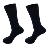 Black Bamboo Socks 10 Pairs for Women Men, Soft Breathable 80% Bamboo 15% Polyester 5% Lycra, V1189-LC-DG-00122