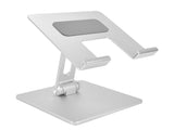 Tablet Stand Holder Aluminum Alloy Universal Desktop Adjustable Foldable Phone Tablet Bracket Silver V1294-YM0714-3116210062711