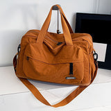 Fashion Sports Travel Bag Travel Bag Sports Bag Business Travel Bag Unisex Bag - Green - Size L V1347-127-31014-GRN-L