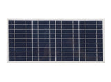30W 12V Solar Panel Charger IP65 Water Resistant Built in Alligator Clips for Outdoor Camping Travel V1294-YM0901-3111240225811