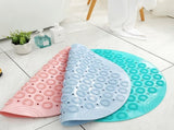 HOOWIFFY PVC Foot Cleaner Mat with Acupoint Massage for Home Use, Non- Bath Shower Floor Mat, 1 Pc V1189-WXFWAL-20260326-02606