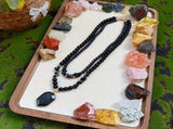 Vintage Double-Layer Hand-Strung Turquoise Necklace, Bohemian-Style Crackle Pendant for Protection V1232-SCHSSXL001