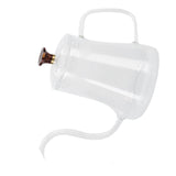 Glass Coffee Pot Swan Neck Thin Mouth Kettle HandMade Coffee Maker Pour Over Kettle V1294-YM0714-3118210220212