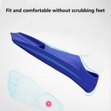 Swim Fins, Streamlined Training Short Fins, Silicone Swim Flippers for Adults and Youth, Ideal for V1369-AZ3-W-09699