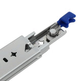Giantz 2x Drawer Slides Heavy Duty Full Extension Locking 600-1200mm Length DS-53MM-600-SI