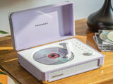 Crosley Cruiser Portable Retro CD Player with Stereo Bluetooth Speakers, FM Radio - Lavender V398-CR3505A-LN