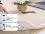 Soft Touch Ultra Plush Memory Foam Tatami Soft Ivory Mat - 150 x 200 CM V262-LGH-0091B