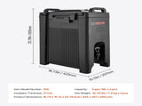 Insulated Beverage Dispenser, 5 Gal/19L Hot and Cold Beverage Server with Spigot & Handle, V952-YLHLQQHS5JLFVR6ST001V0