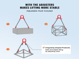 Chain, 10 mm x 180 cm Lifting Chains with Hooks, G80 Engine Chain Hoist Lifts, 5 Ton Lifting V952-DGDLMGFH1JZ67A30TV0