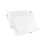 Memory Foam Bed Wedge Leg Support Elevation Pillow with Washable Breathable Cover 60.5 x 50 x 22cm V1181-MB0005-NEW
