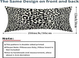 Lime Green White Leopard Print Pillow Covers 18x18 Inch Set of 2 Cheetah Animal Spots Decorative V1189-WXFWAL-20260319-01428