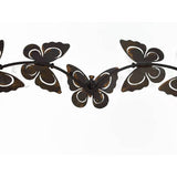 Flutter Of Butterflies As Heart Wall Art 48cm V637-03821BTF